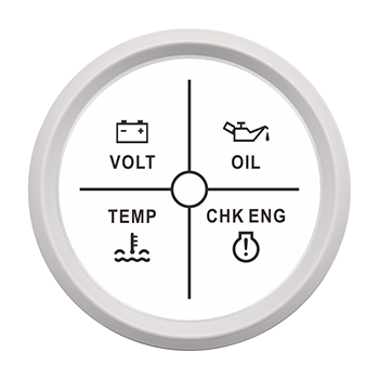 4 LED Alarm  Gauge - SWW0109